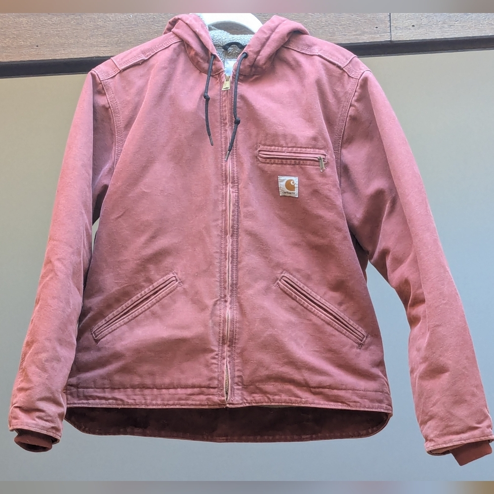Carhartt Women's Plum/Rose Hooded Jacket